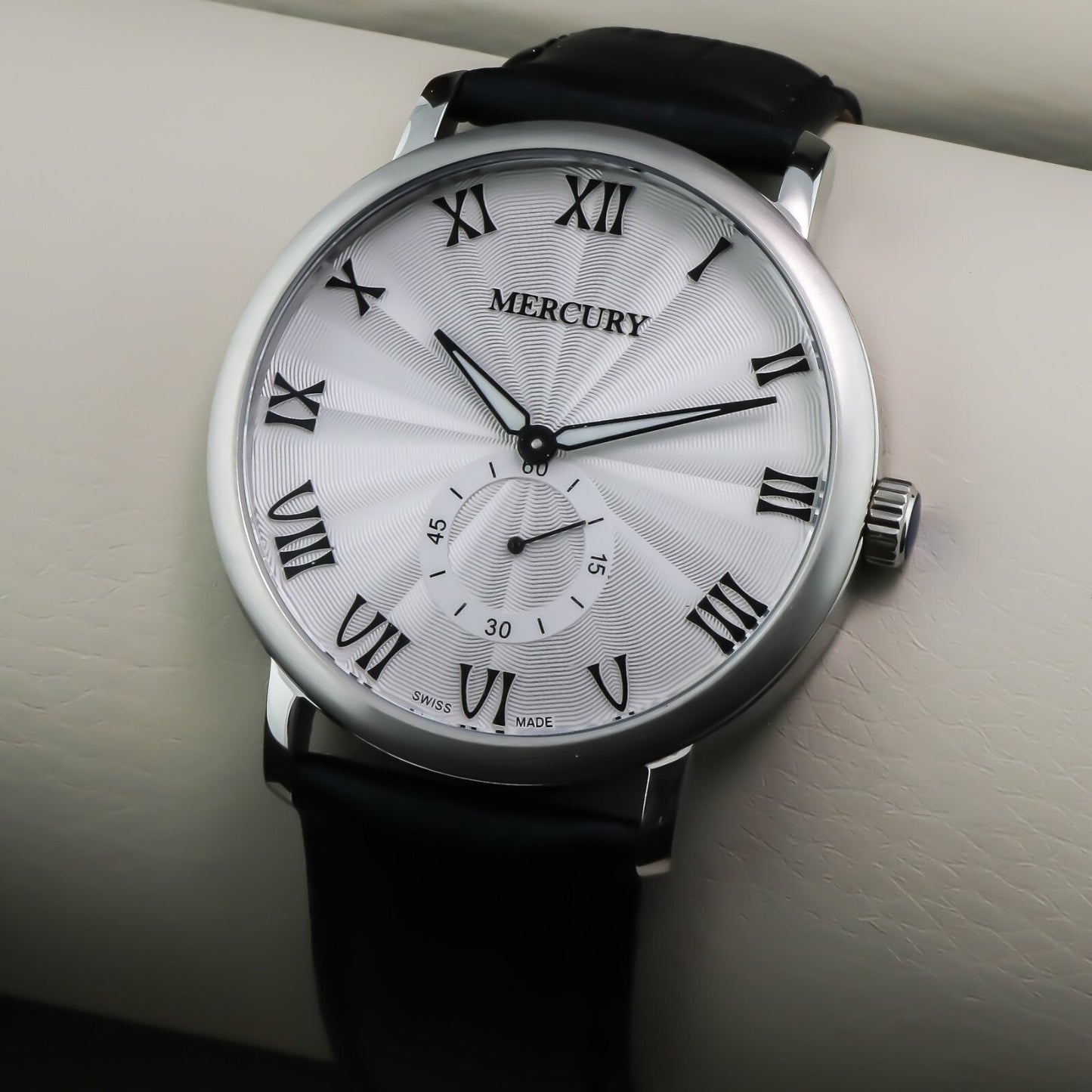 Mercury • Swiss Watch • Stainless Steel • 45mm • Quartz • 5ATM • ME405