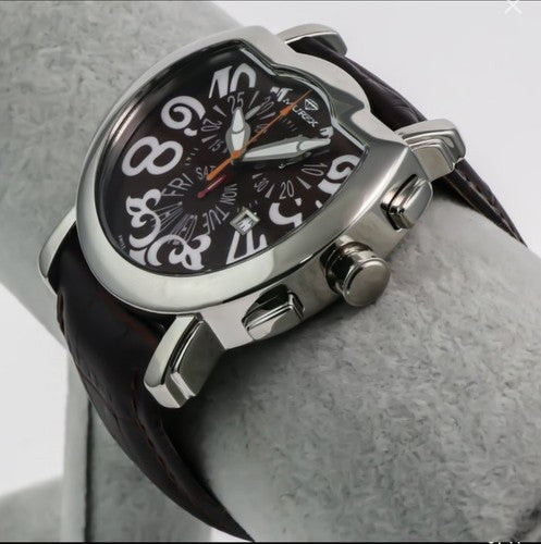 MUREX • 42x52.00mm • Swiss Chronograph Watch • Quartz • Brown • WR30M • ISC792