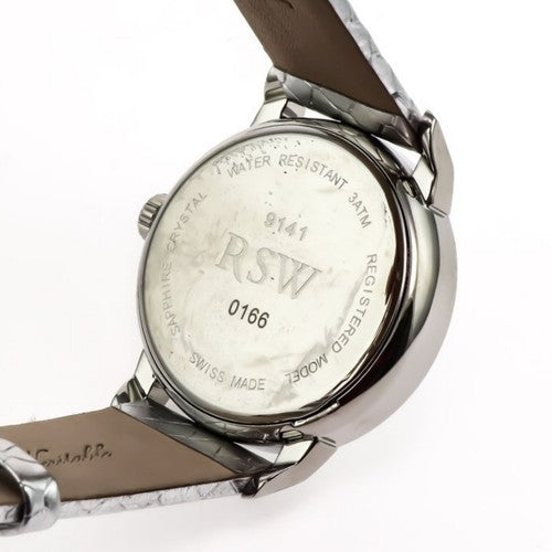 RSW • 46.75mm • Swiss Watch Men's • Saphire • WR30M • Quartz • RSW9141-SL-1