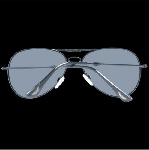 AVIATOR Sunglasses • AVGSR 635BKS • 100% UVA UVB • Foldable Full Rim • 59•49•145