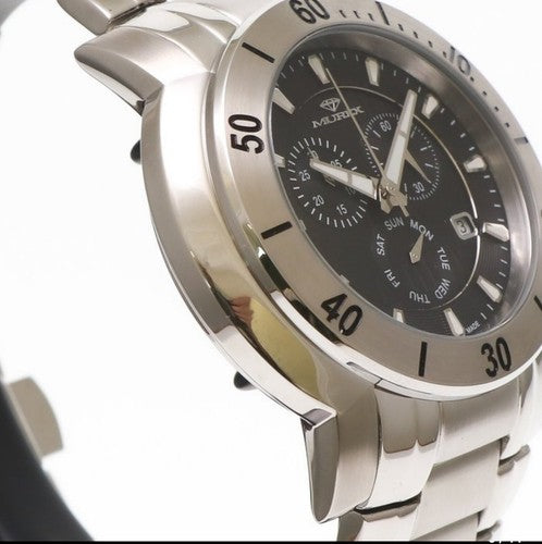 Murex • Swiss Chronograph Watch • Stainless Steel Quartz • 48mm • 5ATM • MUC578