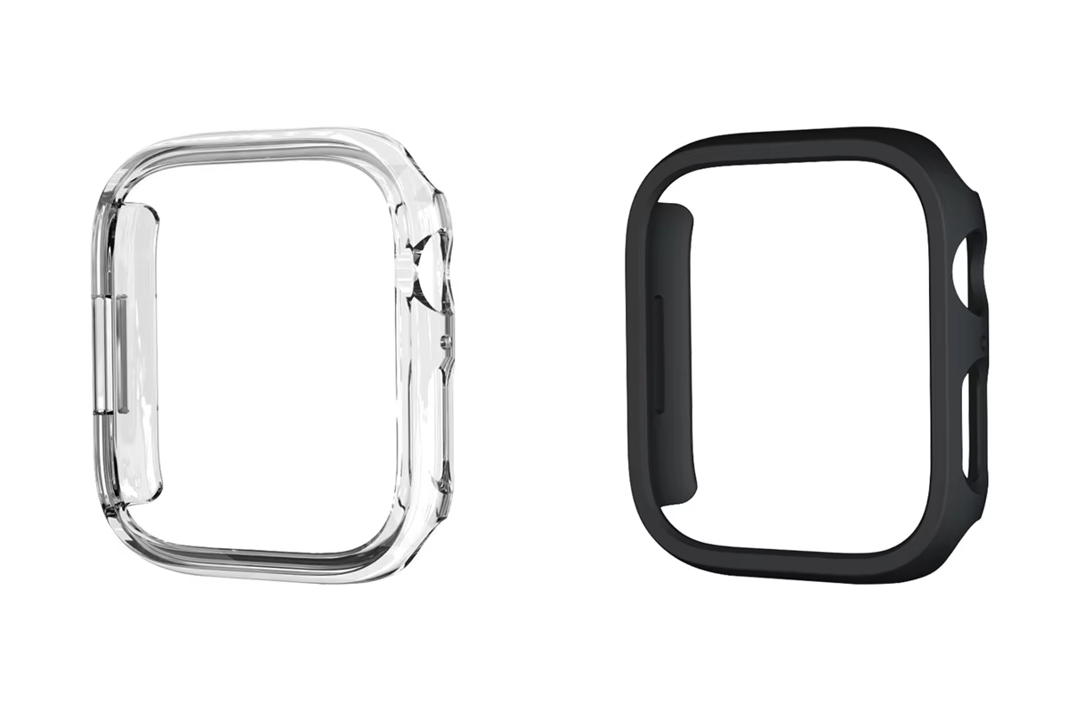 Apple Watch Case 42mm 46mm • Shockproof Hard PC Bumper Cover • Pack of 2