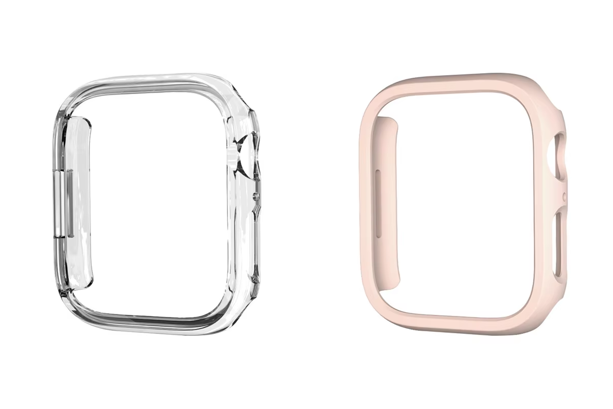 Apple Watch Case 42mm 46mm • Shockproof Hard PC Bumper Cover • Pack of 2