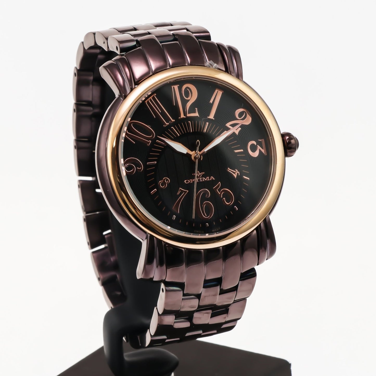 Optima • Swiss Watch • Stainless Steel • 43mm • Quartz • 3ATM • OSM212
