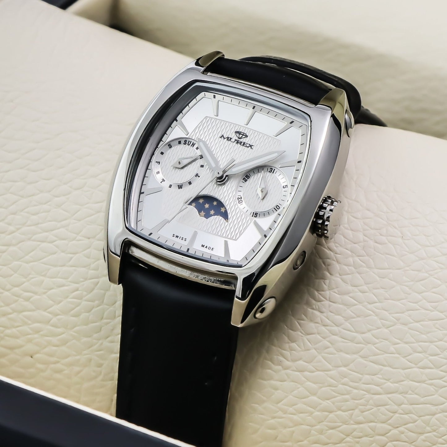 Murex • Swiss Watch • Stainless Steel • 31.5mm x 38.5mm • 3ATM • FSM721
