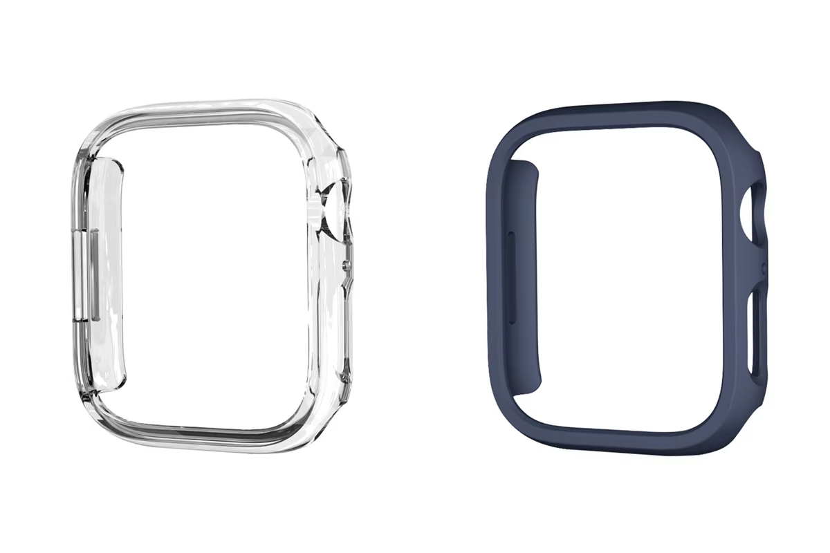 Apple Watch Case 42mm 46mm • Shockproof Hard PC Bumper Cover • Pack of 2