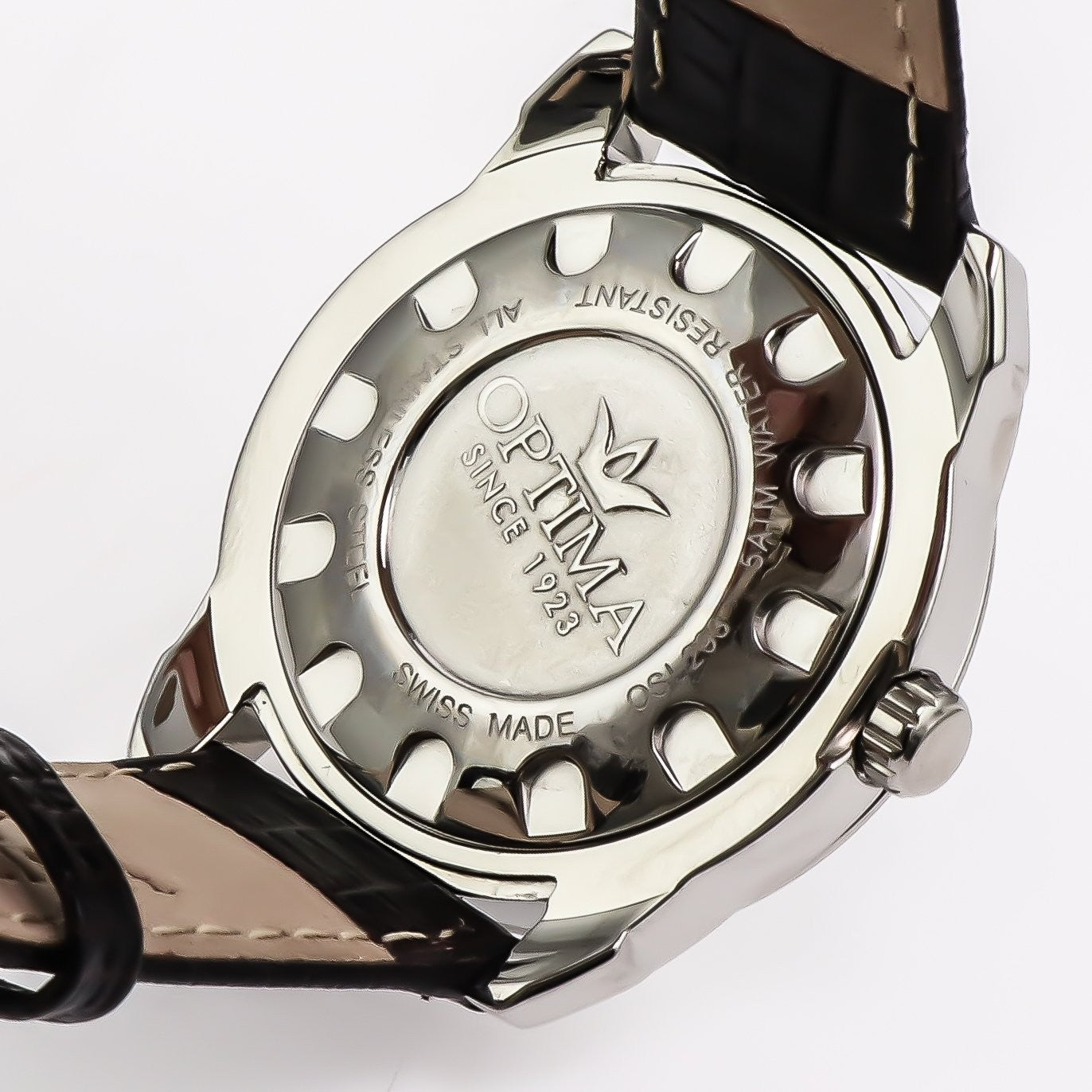 Optima • Swiss Watch • Stainless Steel • 38mm • Quartz • 5ATM • OSL293