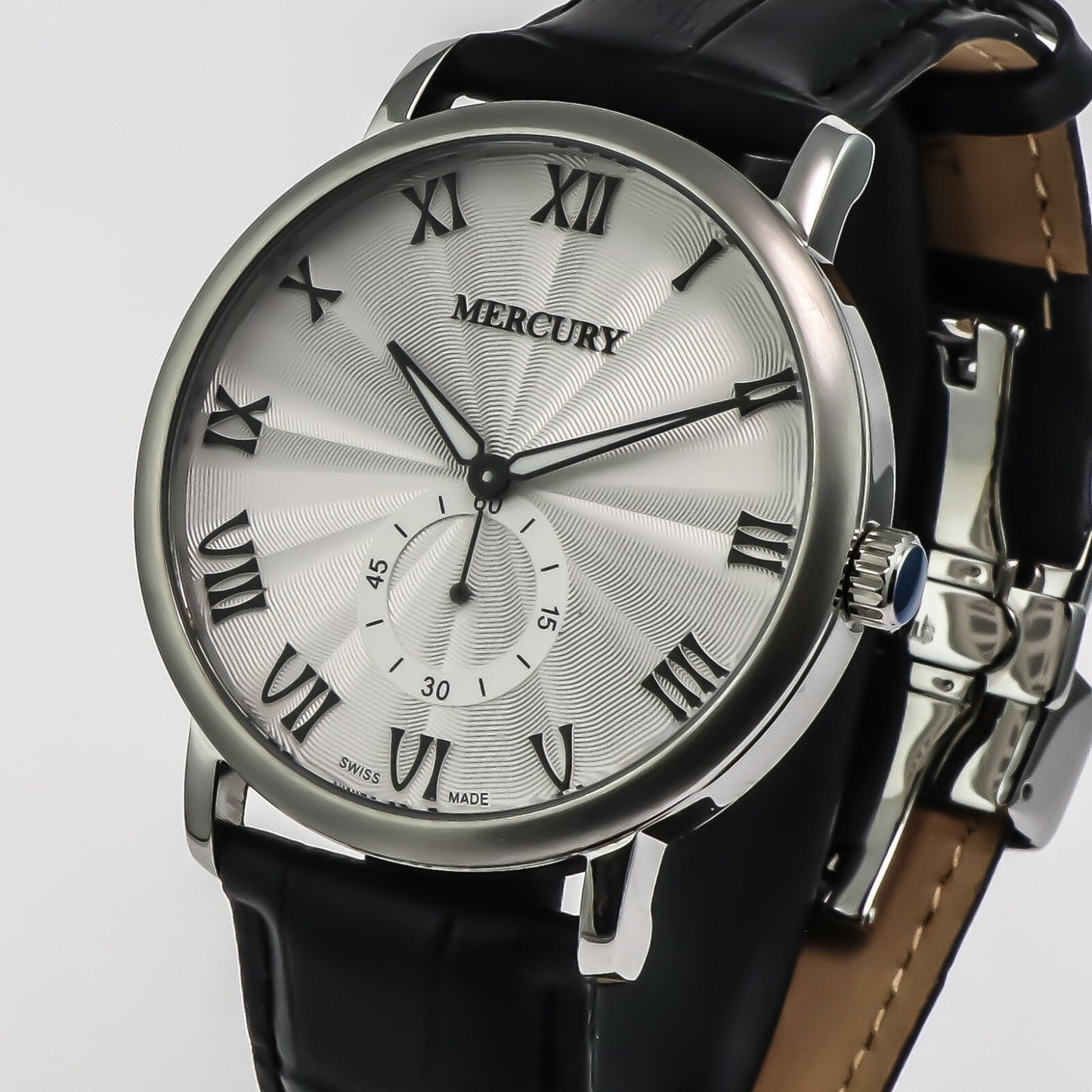 Mercury • Swiss Watch • Stainless Steel • 45mm • Quartz • 5ATM • ME405