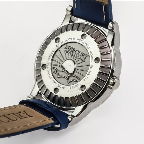 Mercury • Swiss Women's Watch • 36mm WR50M • ME340-SL-9 • Big Date