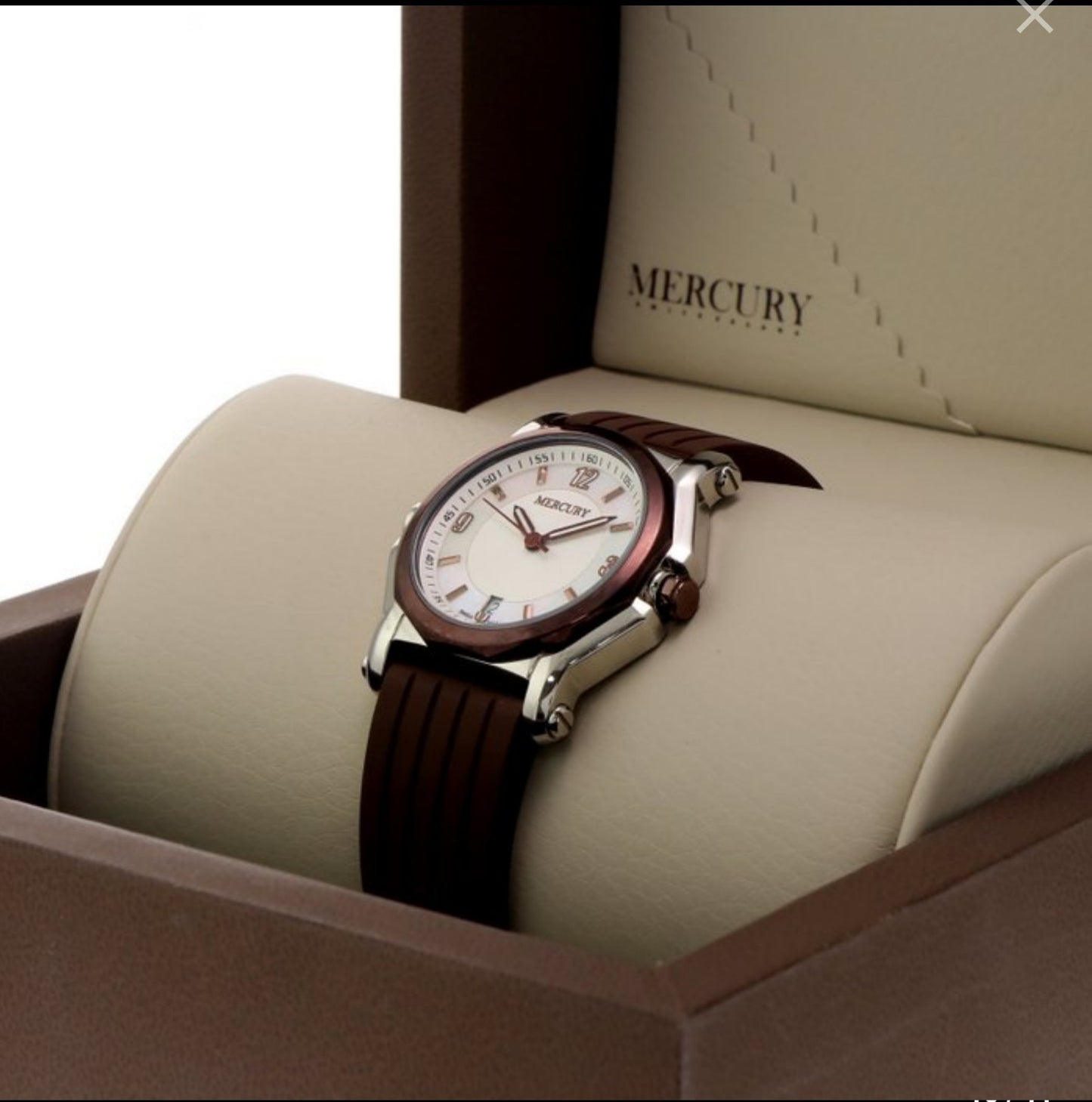 Mercury • Swiss Watch • Stainless Steel Quartz 39.50mm • Date • ME1080-SCX-1