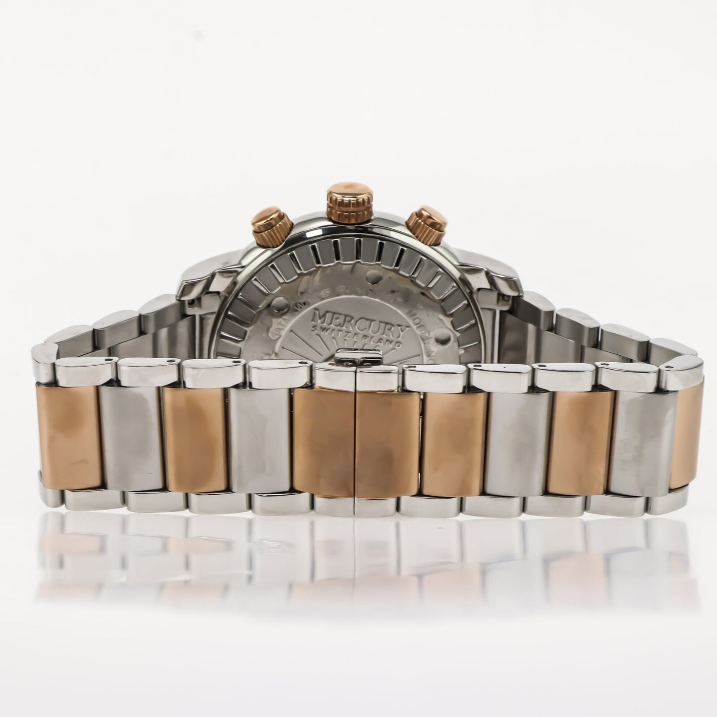Mercury • Swiss Chronograph Watch • Stainless Steel • 44mm • Quartz • 5ATM