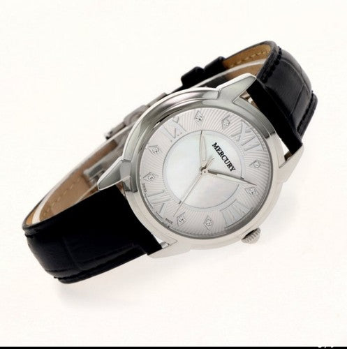 Mercury • Swiss Women's Watch • 36MM • Mother Of Pearl • WR50M • ME360-SL-7