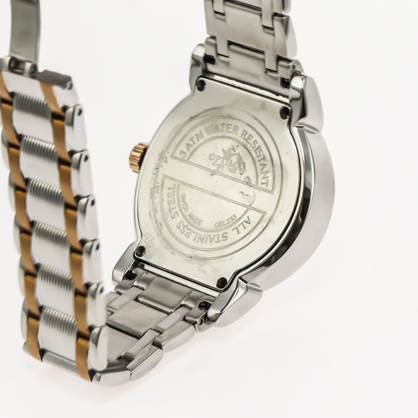 Optima • Swiss Watch • Stainless Steel • 40mm • Quartz • 3ATM • OSL233