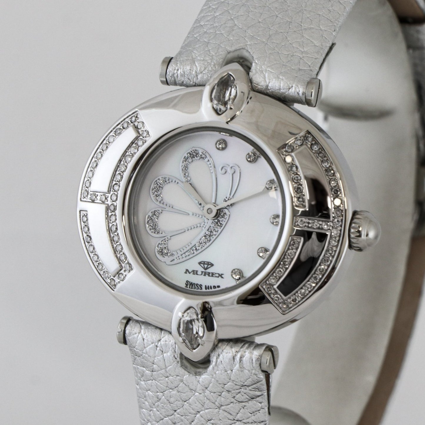 Murex • Swiss Diamond Watch • 74 SI White Diamonds .42ct • 35x30mm • RSL955