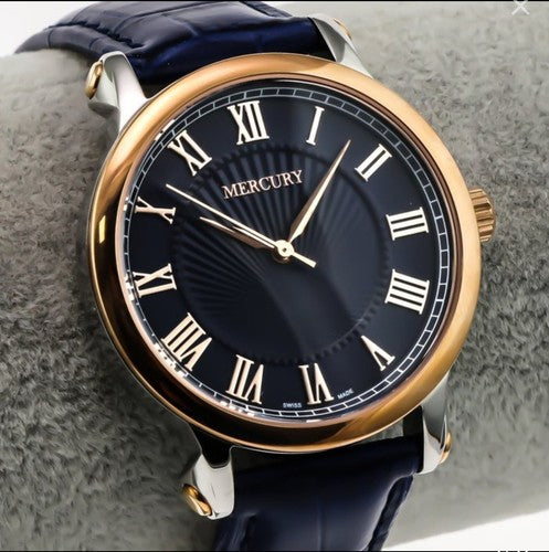 Mercury • Swiss Watch • Stainless Steel & Rose Gold Quartz • 36mm • 5ATM ME385