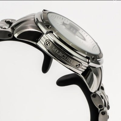 Mercury Swiss Watch • Women's • Stainless Steel Quartz • 38.5mm 10ATM • ME10240