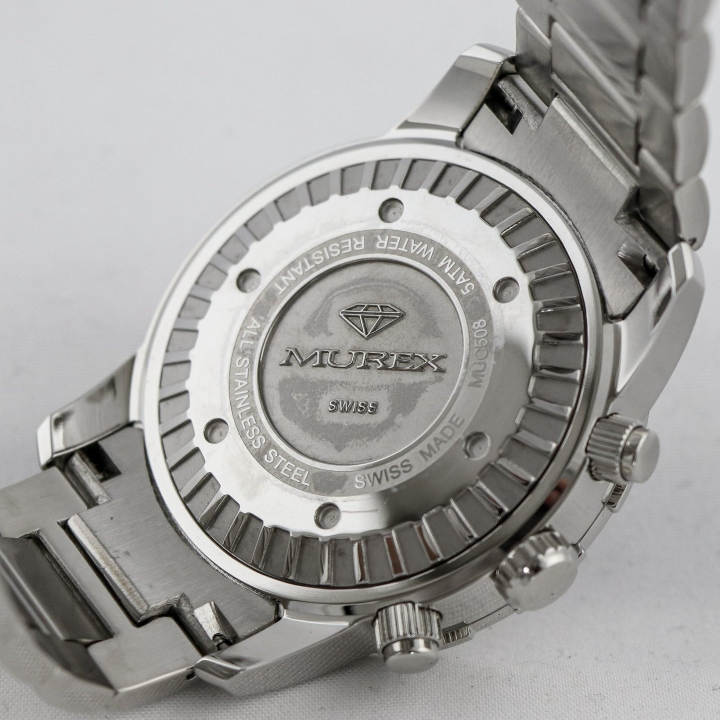 Murex • Swiss Chronograph • Stainless Steel • Quartz • 45mm • 5ATM • MUC508