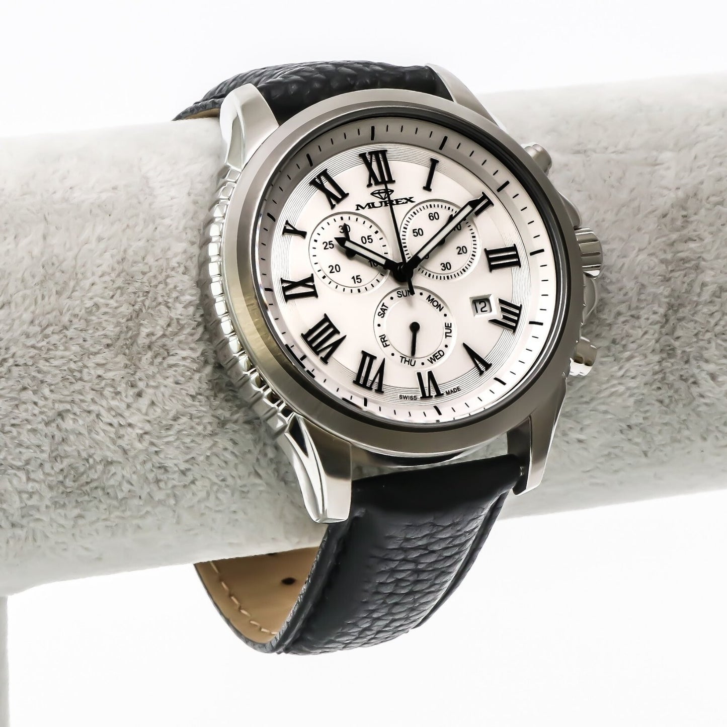 Murex • Swiss Chronograph Watch • Stainless Steel • 47mm • Quartz • 5ATM