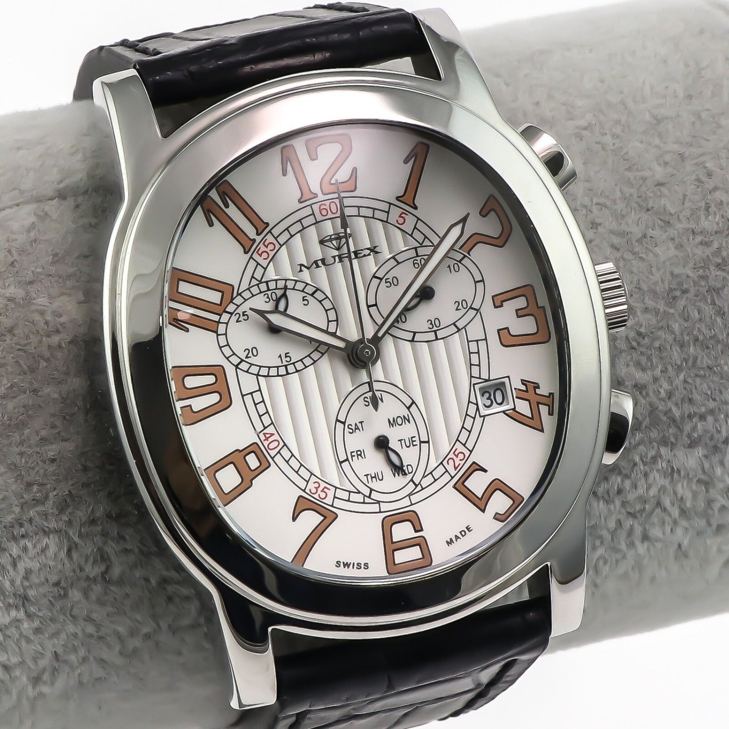 MUREX • Swiss Chronograph Watch • Quartz • 41.85x50mm • Date 3ATM • ISC701