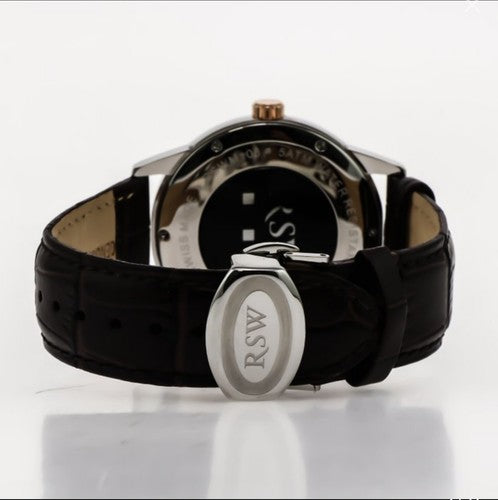 RSW • 44mm • Swiss Watch • PVD Rose Gold • Swiss Ronda • SubSeconds • RSWM106
