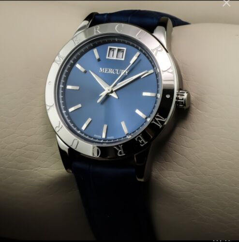 Mercury • Swiss Women's Watch • 36mm WR50M • ME340-SL-9 • Big Date