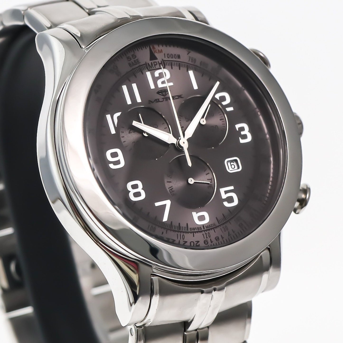 Murex • Swiss Chronograph Watch • Stainless Steel • 47mm • Quartz • 5ATM