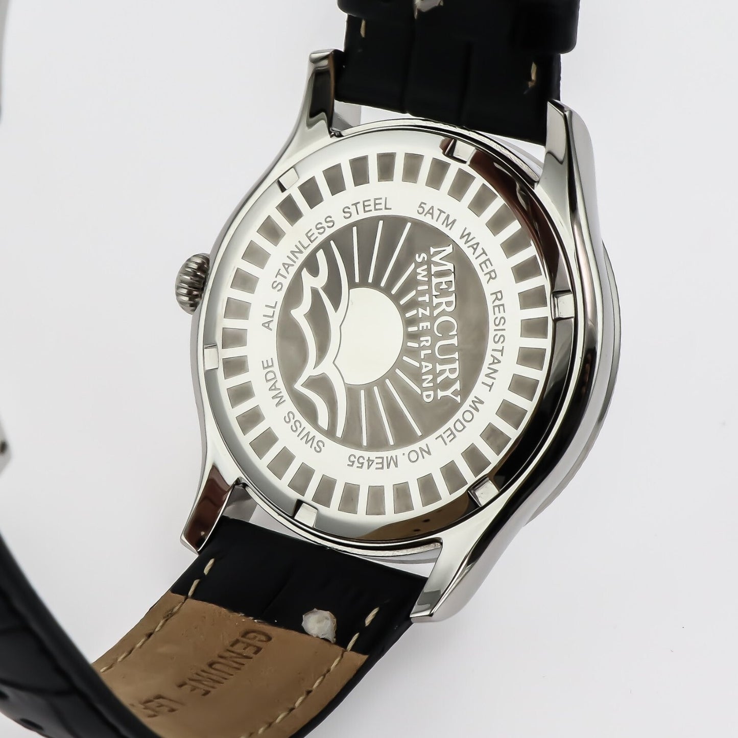 Mercury • Swiss Chronograp Watch • Stainless Steel • 45mm • Quartz • 5ATM