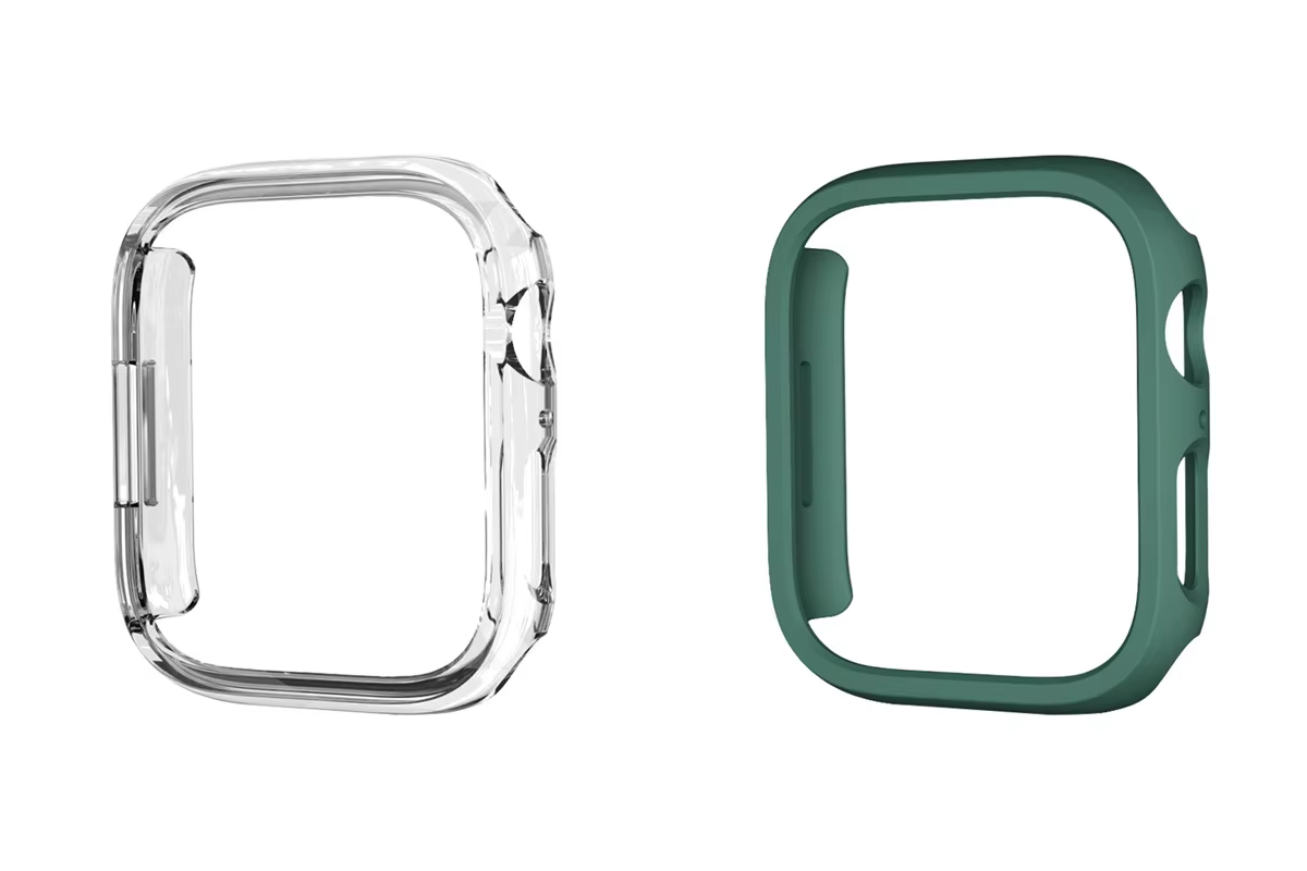 Apple Watch Case 42mm 46mm • Shockproof Hard PC Bumper Cover • Pack of 2