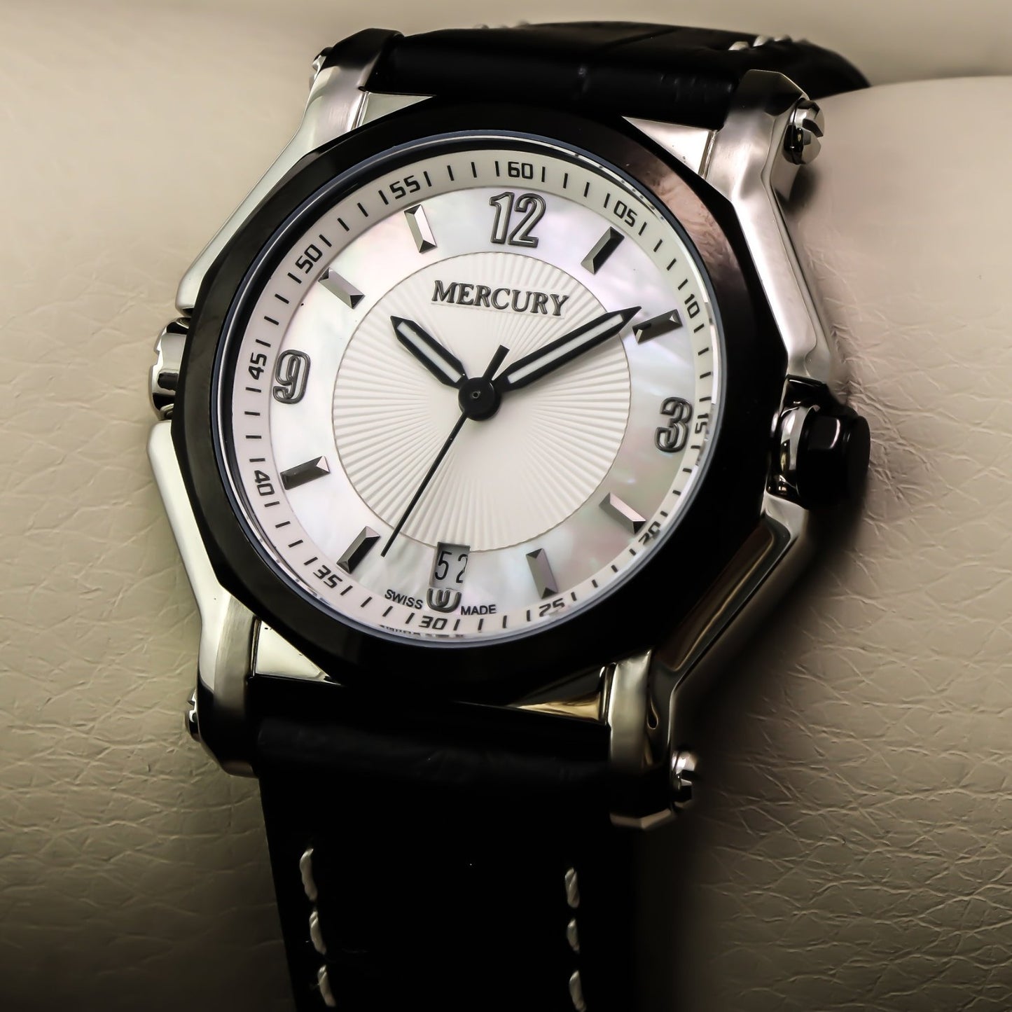 Mercury • Swiss Watch • Stainless Steel • 39.50mm • Quartz • 3ATM • ME1080