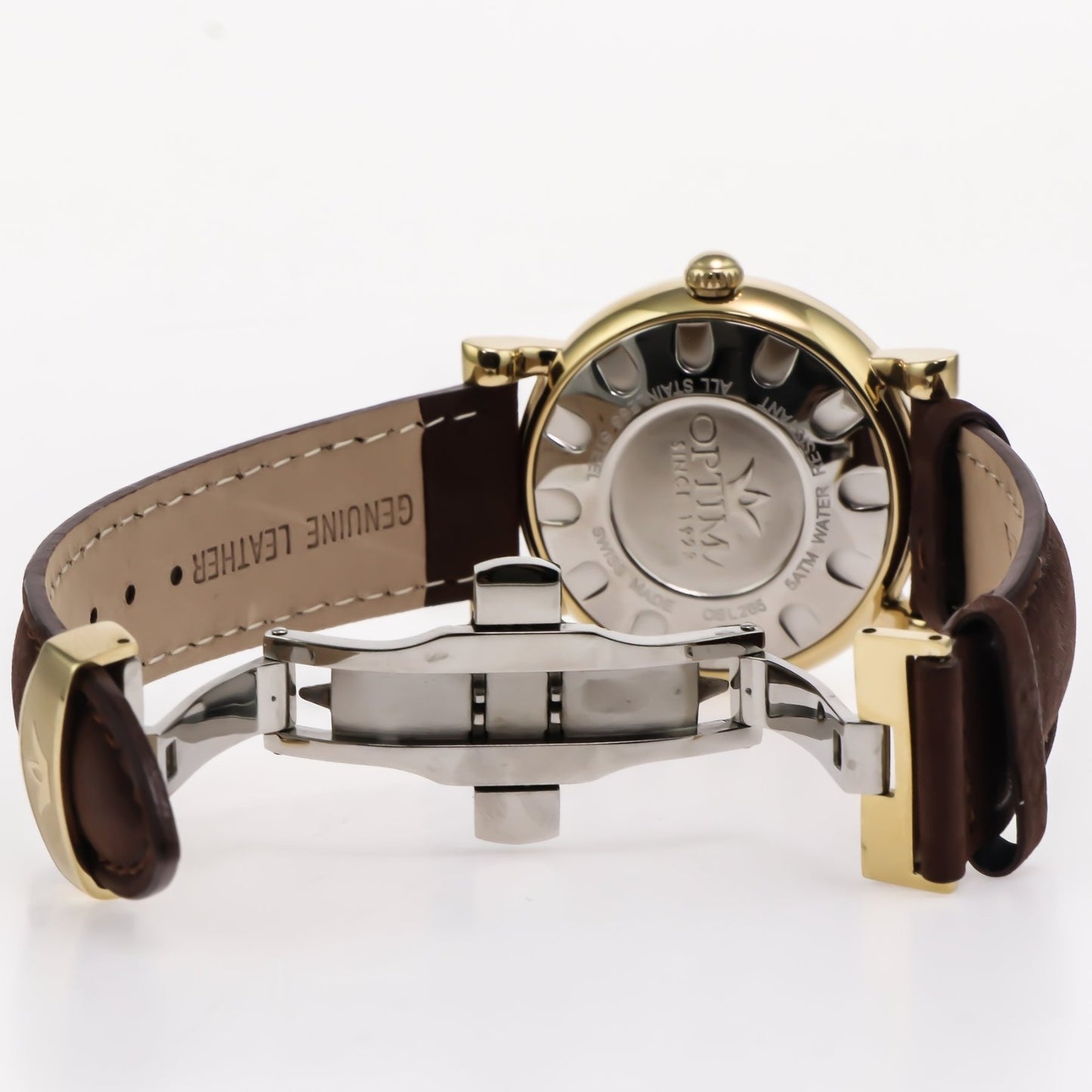 Optima • Swiss Watch • Stainless Steel • 39mm • Quartz • 5ATM • OSL265