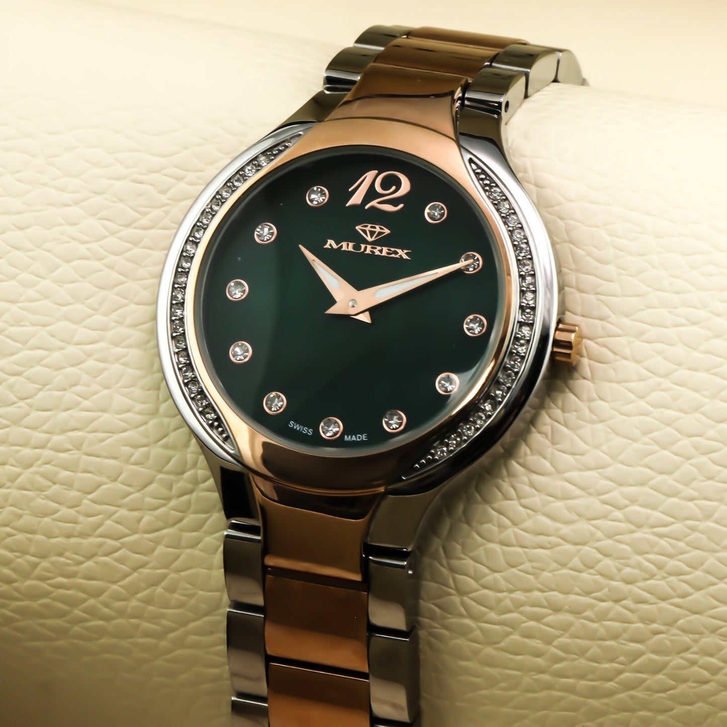 Murex • Swiss Watch • Stainless Steel • 34.30mm • Quartz • 3ATM • MUL561