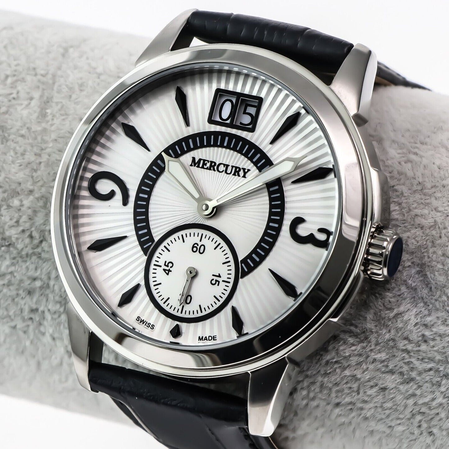 Mercury • 44mm • Swiss Watch • SubSeconds • WR50M • ME365-SL-1 • Mens