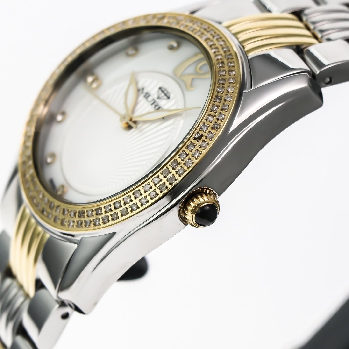 Murex • Swiss Diamond Watch • 126 SI Real White Diamonds 0.7ct • 36mm • MUL536