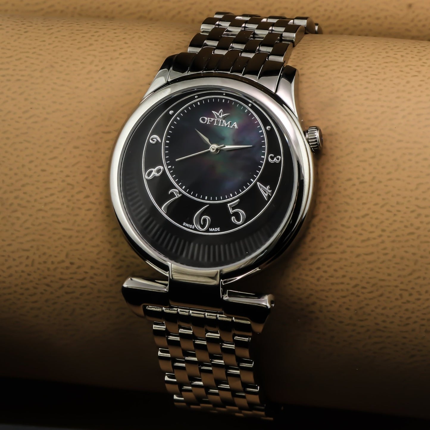 Optima • Swiss Watch • Stainless Steel • 38mm • Quartz • 5ATM • OSL330