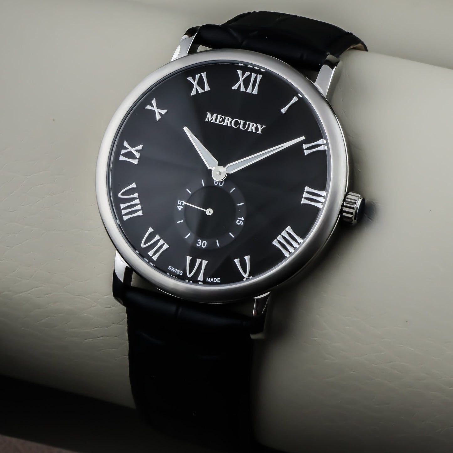 Mercury • Swiss Watch • Stainless Steel • 45mm • Quartz • 5ATM • ME405