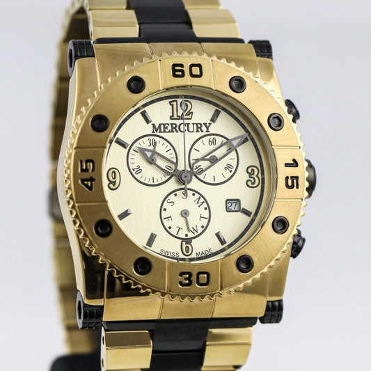Mercury • Swiss Chronograph Watch • Stainless Steel • 45mm • Quartz • ME1060