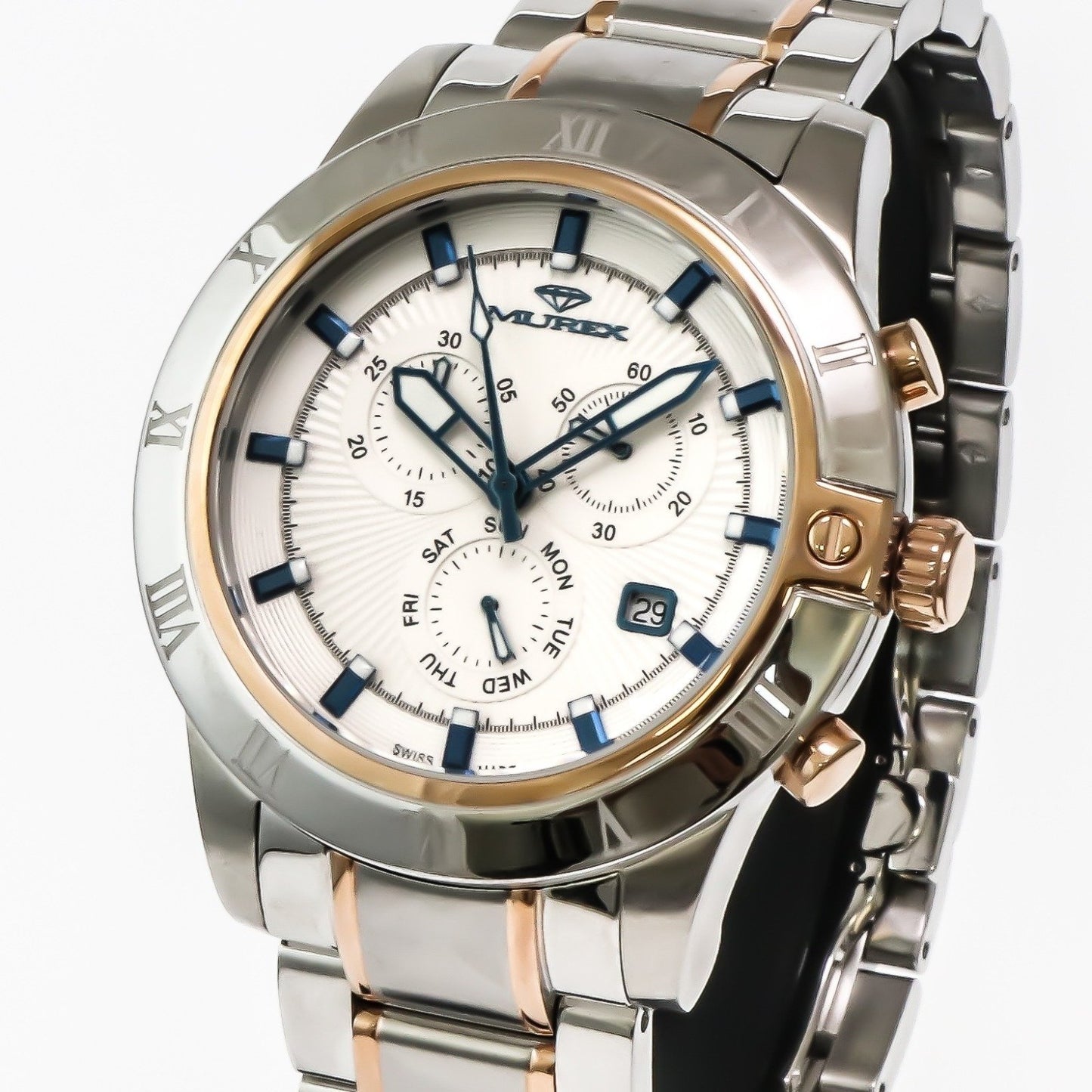 Murex • Swiss Chronograph Watch • Stainless Steel • 45mm • Quartz • MUC541