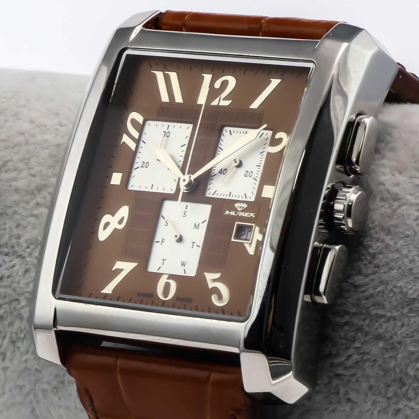 Murex • Swiss Chronograph Watch • Stainless Steel • 41x47mm • Quartz • ISX673