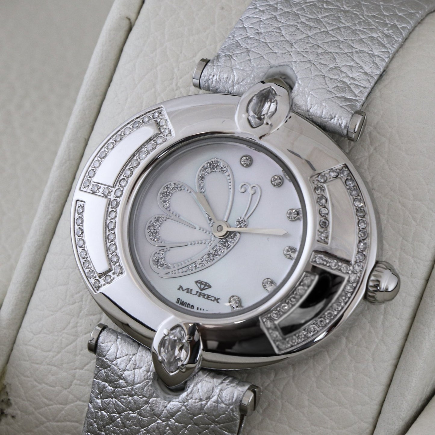 Murex • Swiss Diamond Watch • 74 SI White Diamonds .42ct • 35x30mm • RSL955