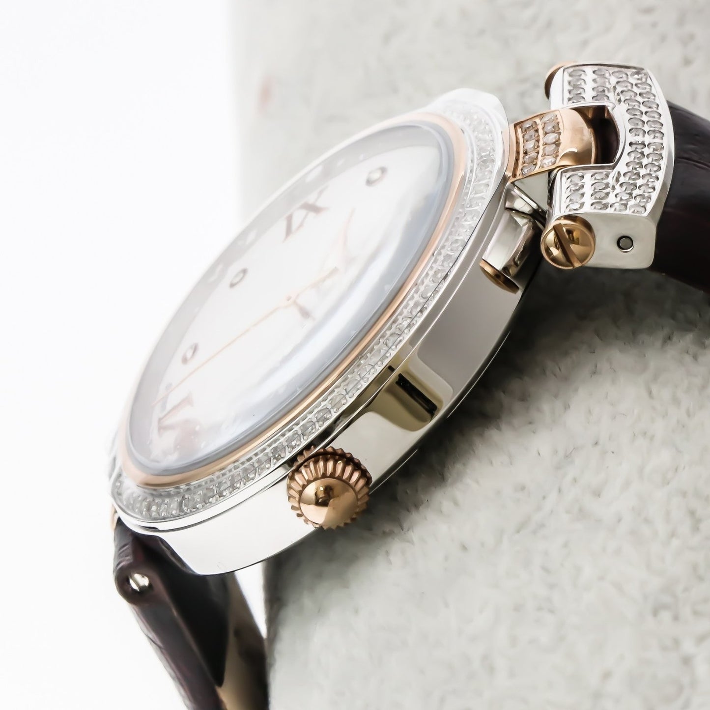 Murex • Swiss Diamond Watch • 136 SI Real White Diamonds 0.70ct • 5ATM • MUL589
