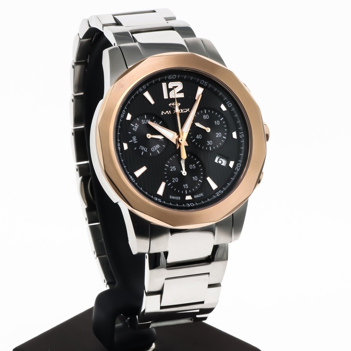 Murex • Swiss Chronograph Watch • Stainless Steel • Quartz • 44.7mm • MUC605