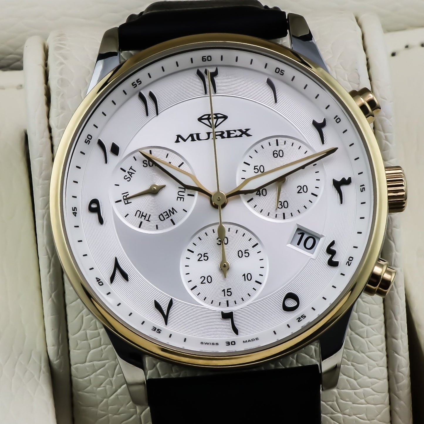Murex • Swiss Chronograph Watch • Stainless Steel • 44mm • Quartz • MUC607