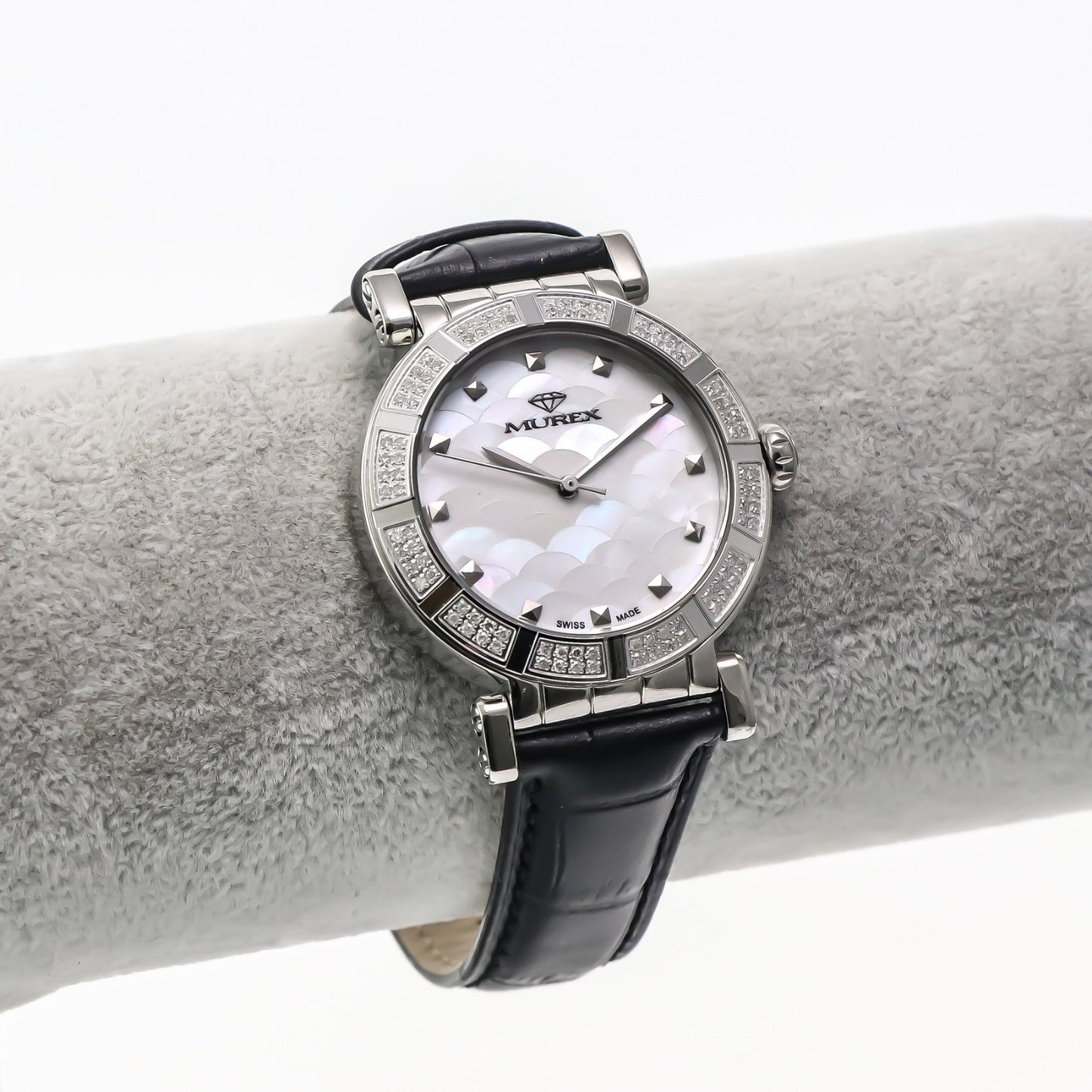 Murex • Swiss Diamond Watch • 96 SI Clarity Diamonds 0.53ct • Quartz • RSL964