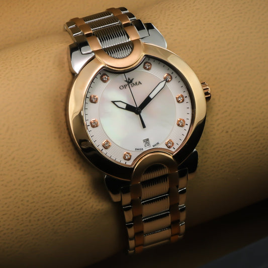 Optima • Swiss Watch • Stainless Steel • 40mm • Quartz • 3ATM • OSL233