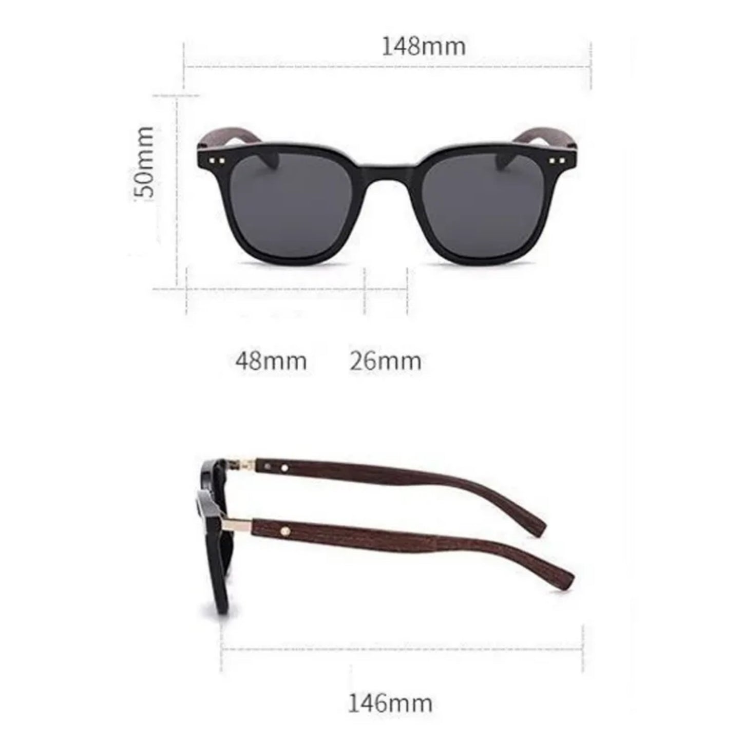 Retro Shades • Yucatan Traders • 148mm Frame • 146mm Temple • 400UV Rating