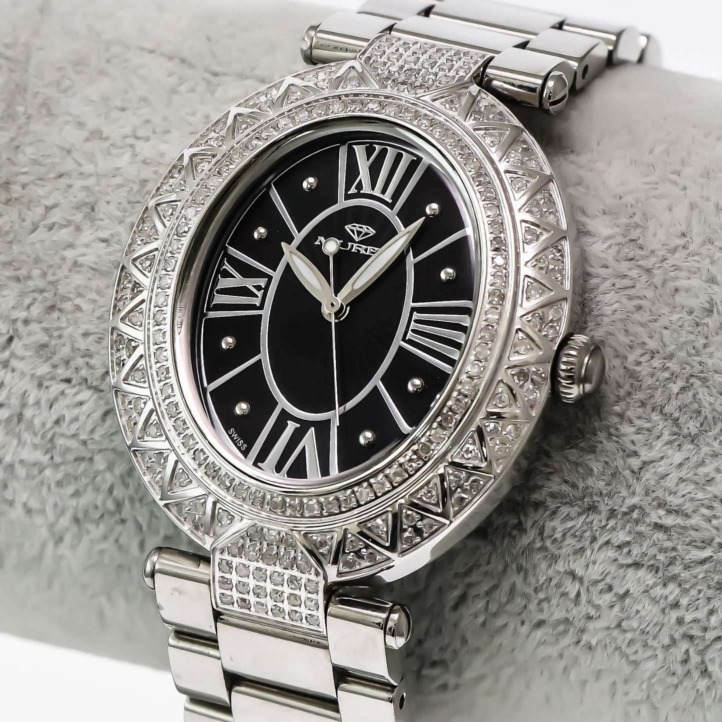 Murex • Swiss Diamond Watch • 198 SI White Diamonds 1.41ct • Quartz • MUL507
