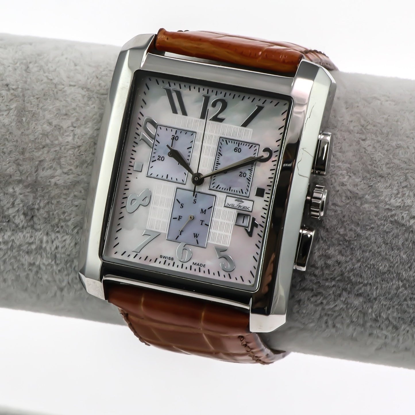 Murex • Swiss Chronograph Watch • Stainless Steel • 41x47mm • Quartz • 3ATM