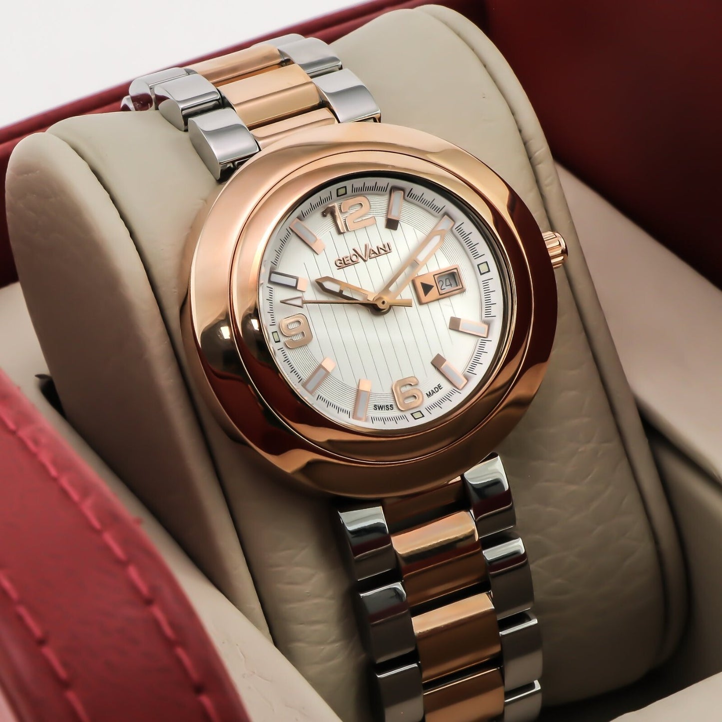 GEOVANI • Swiss Watch • Stainless Steel • 38mm • Quartz • 3ATM • GOL511