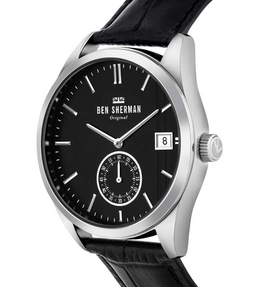 Ben Sherman Men Watch • Spitalfields Heritage • 43mm • Quartz • 3ATM • WB039BB