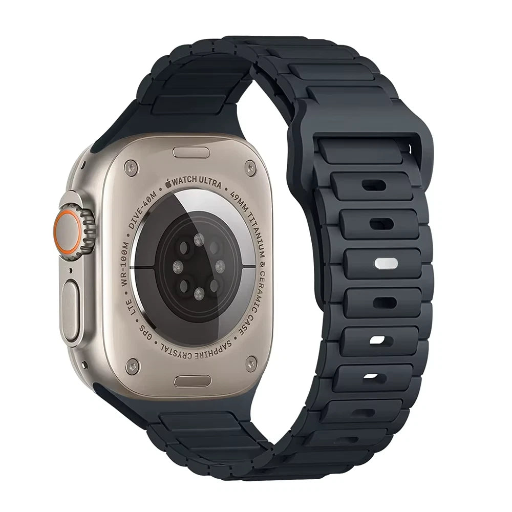 24 Colors • Breathable Adjustable Silicone Sport Band for Apple Watch All Series